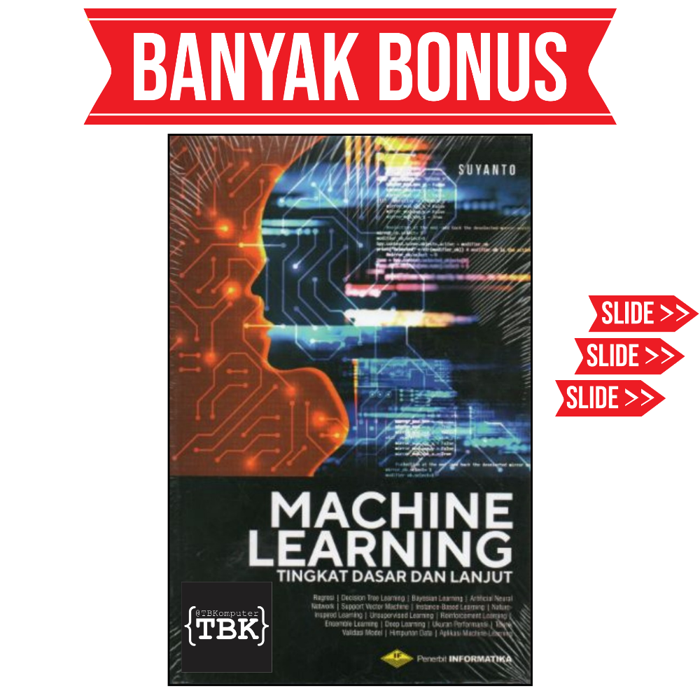 BUKU MACHINE LEARNING TINGKAT DASAR DAN LANJUT SUYANTO | Lazada Indonesia