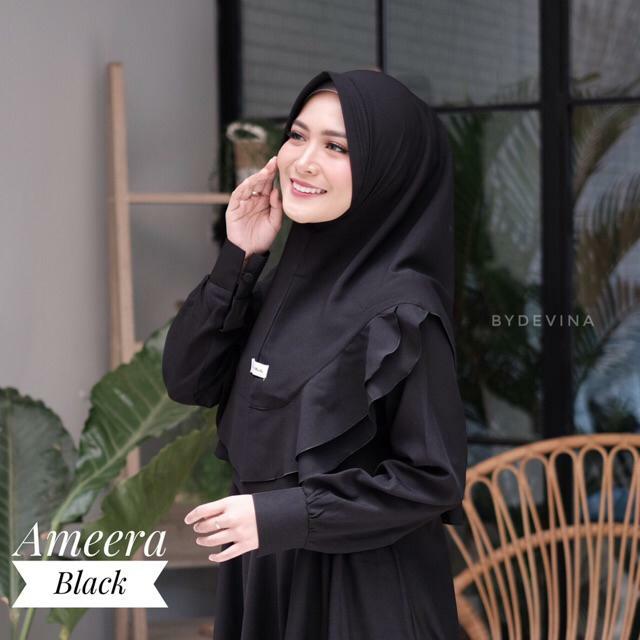 Jilbab Hijab Instan Khimar Syari Terpopuler Ameera Rempel Termurah