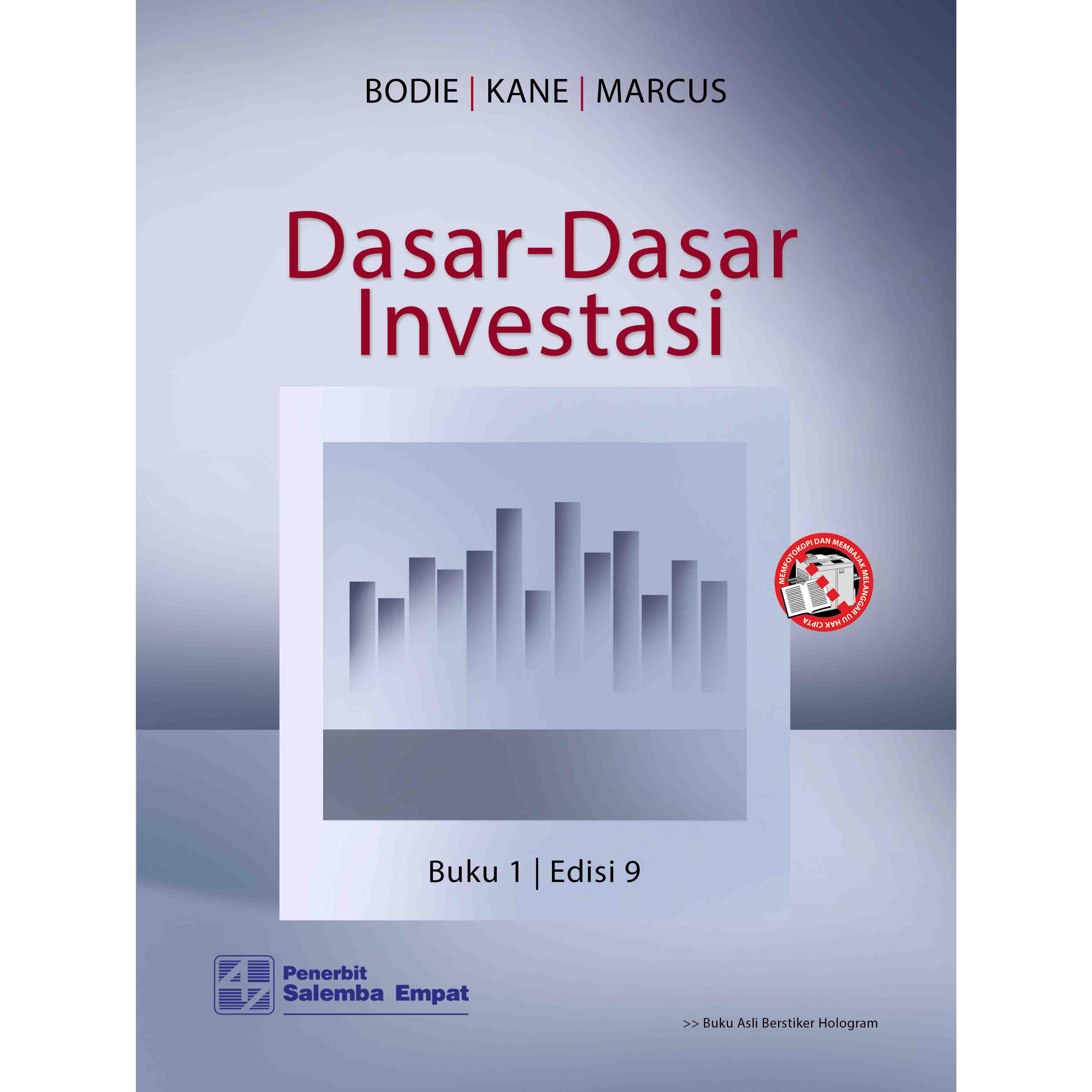 Buku Dasar Dasar Investasi Edisi 9 Buku 1 Bodie Kane Lazada Indonesia