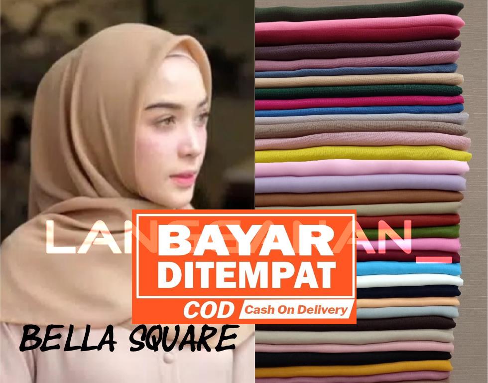 Bella Square / Laudya Square / Jilbab segi empat