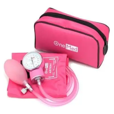 Paket Tensimeter Aneroid 200 + Stetoskop (set Pink)