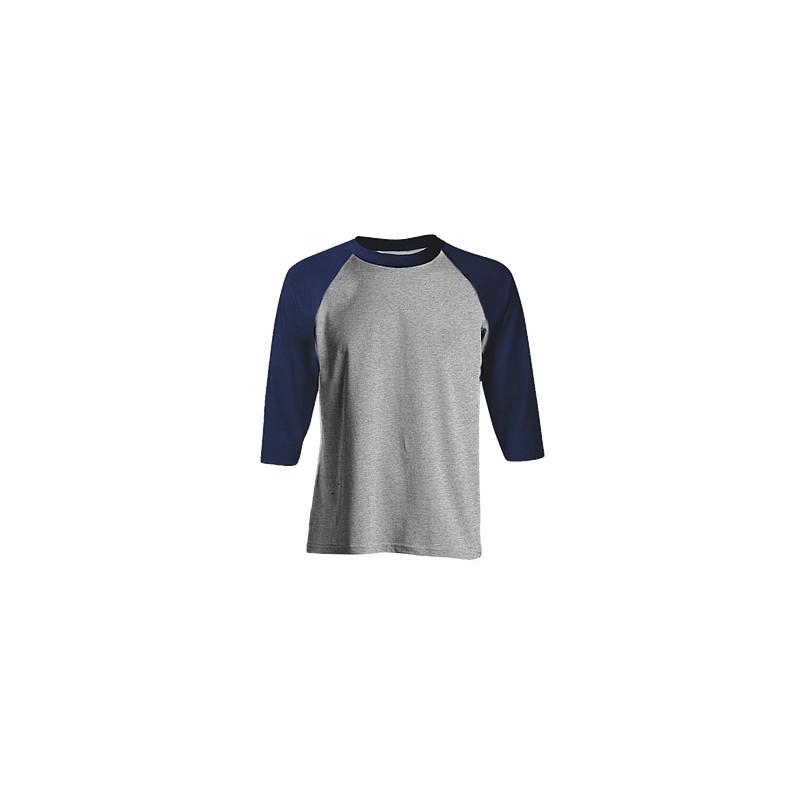 Kaos Polos Raglan Combed 20s Misty Navy