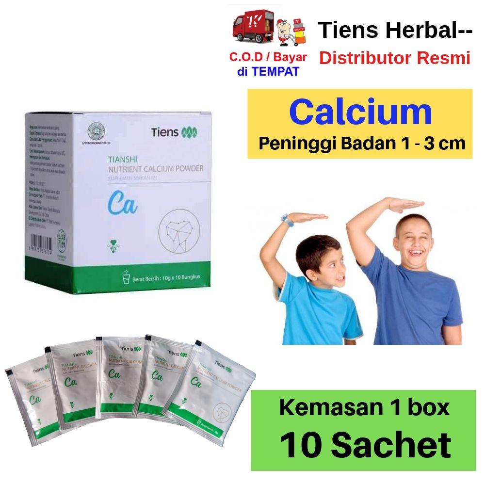 Tiens Herbal-- Peninggi Badan 1 - 3 cm / Paket Promo 1 box Calcium