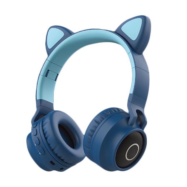 Cat Ear Headphones Wireless Bluetooth LED BT028C/ Headphone Karakter LED  Wireless | Lazada Indonesia