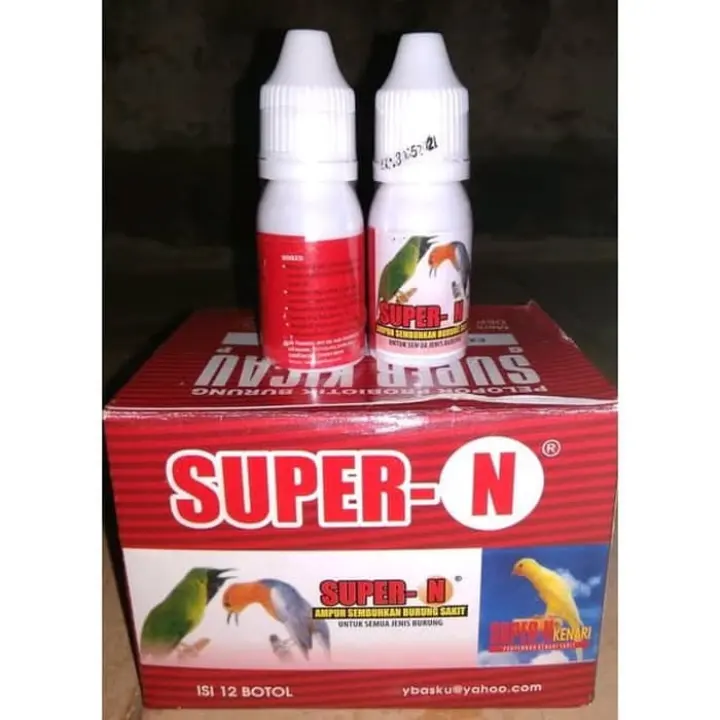 Jual Terlengkap Super N Super N Obat Ampuh Semua Jenis Burung Sakit Jakarta Barat Prilyshoop Tokopedia