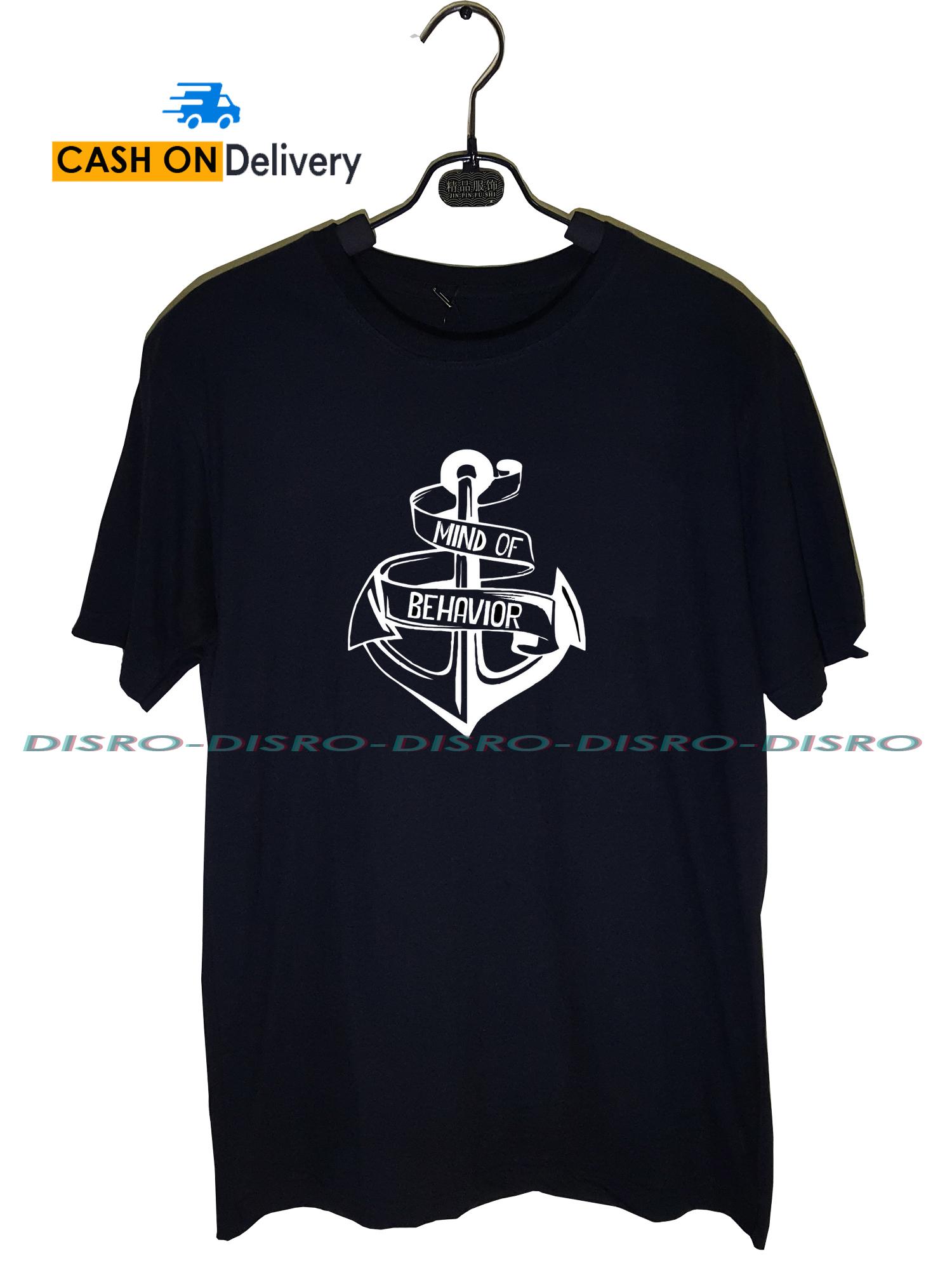 DISRO - Kaos Distro Pria 100% Cotton Combed 30s Size S M L XL XXL Baju Kaos Distro Jumbo / BIQ SIZE / Kaos Distro Bandung / T-Shirt Pria Wanita Kasual Formal / Kaos Premium Kaos Ori / Kaos Kata Kata / Kaos Anime / Lucu / Kaos Termurah Terbaru Gaya