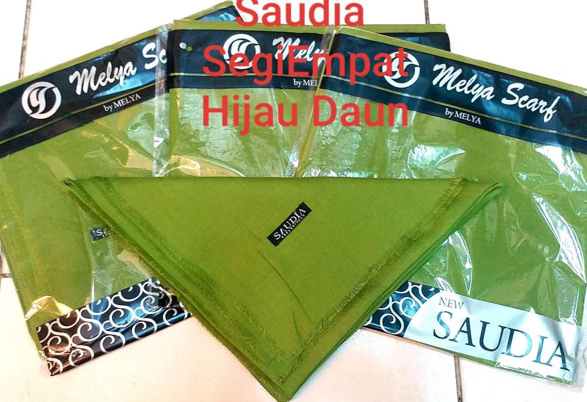 DnD-(COD) PROMO Hijab SAUDIA Segi Empat / jilbab segi empat / kerudung segi empat / kerudung polos / Termurah / Hijab Rawis