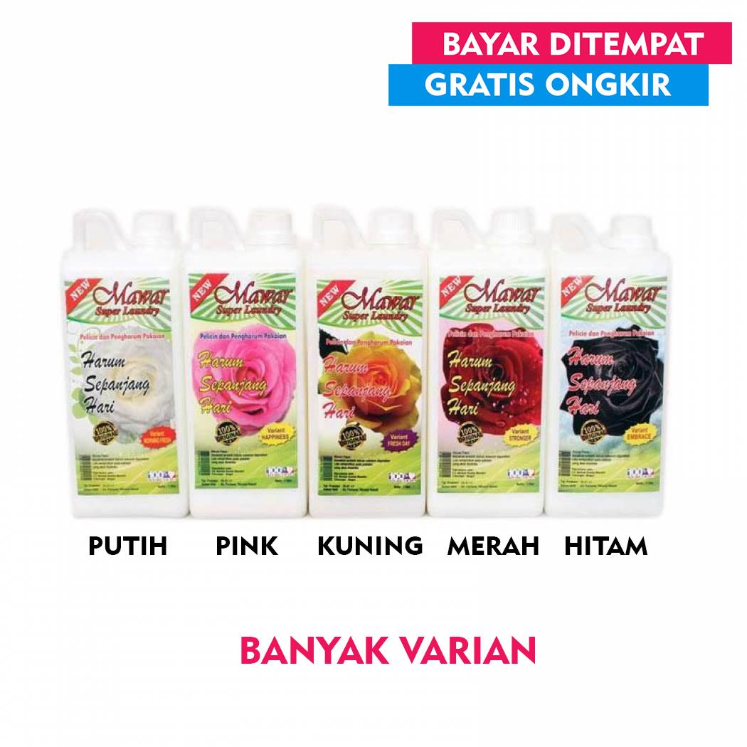 Pewangi Mawar Super Laundry Original Distributor Resmi Banyak Varian Wangi - Xaiver