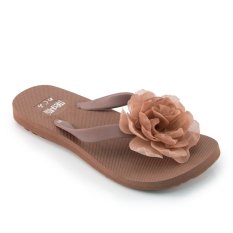 Megumi Sandal Jepit Wanita Carnation - Brown