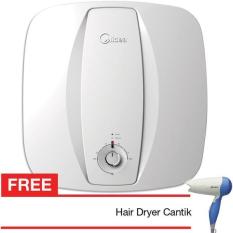 Midea Water Heater D15-02 VA kapasitas 15 liter low watt hemat tagihan listrik + bonus hair dryer