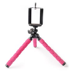 Mini Fleksibel Octopus Stand Tripod Mount untuk IPhone Samsung Camera Video Phone (Merah)-Intl