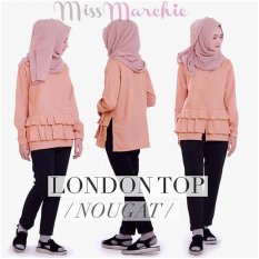 Miss Marchie London Top Atasan Wanita - Nougat