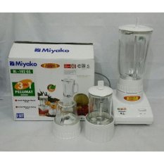 Miyako Blender 3 Tabung Jar Kaca BL 102GS /Penggiling Basah dan Kering