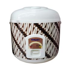 Miyako Magic Com MCM-638 Batik Edition - Cokelat
