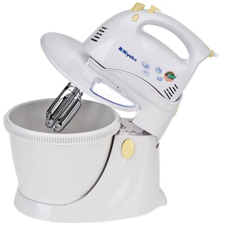 Miyako SM-625 Hand/Stand Mixer Kapasitas 3.5 L - Putih