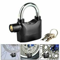 MJG Alarm Padlock Anti Maling Gembok - Black