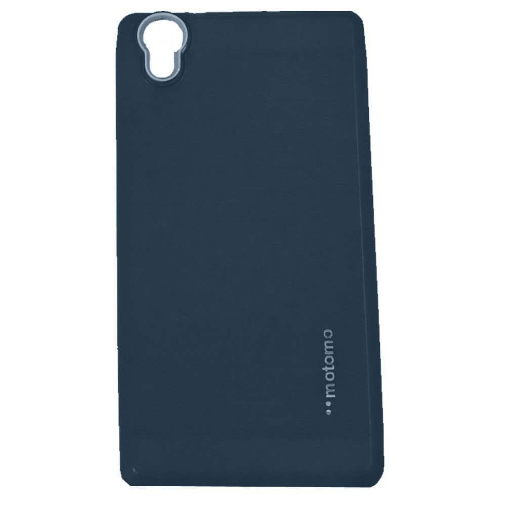 Motomo Case untuk Softshell Infinix Hot 2 X510 - Biru Tua