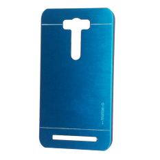 Motomo Untuk Asus Zenfone Laser 5.0 ZE500KL Hardcase Backcase Metal Case - Biru Muda