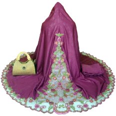 Mukena Semi Sutra Spesial Online Revolution Lazada Ungu