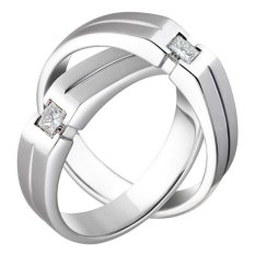 Nadien Shop Cincin Couple 53 - American Diamond A-III