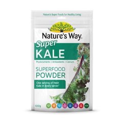 Natures Way Super Kale Powder Superfood Kalsium dan Antioksidan - 100 gr