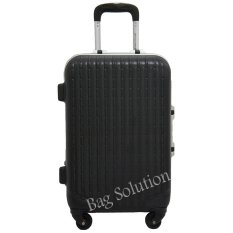 Navy Club Tas Koper Kabin Koper Hardcase - Fiber ABS Frame - 4 Roda- Kunci TSA 3183 size 20 Inch - Hitam