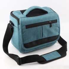 Baru Kanvas Tas Kamera Case untuk Canon EOS 5D Mark III 70D 60D 7D 7D2 6D 1100D 1200D 100D 600D 650D 700D (Intl) -Intl