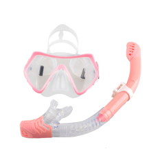 Profesional Baru Scuba Diving Masker Snorkel Anti-Kabut Kacamata Kacamata Set Silicone Swimming Kolam Pemancingan Peralatan 6 Warna #3