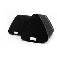[Rilis Baru 2015] Agustus MS515 Dual Portable Bluetooth Speaker Stereo 2X5 W Speaker Nirkabel Pair untuk Ponsel Tablet TV dan PC Apple Android Windows dan Mac Kompatibel (Hitam)
