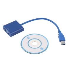 New USB 3.0 to VGA Graphic Converter Card Display Cable Adapter 1080P