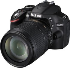 Nikon D3200 Kit 18-105mm VR - Hitam