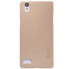 Nillkin Frosted Shield Oppo Mirror 5/5S - Gold + Free Nillkin Screen Protector Clear