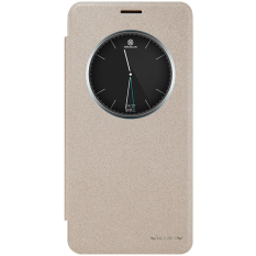 Nillkin Sparkle Series New Leather case for Samsung Galaxy A9 Pro (A9100) - Emas