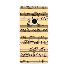 PC Plastik Musik Skor Case untuk Nokia Lumia 920 Hitam