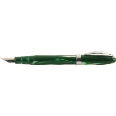 Noodler's Ink Ahab Piston Fountain Pen Jade (Hijau & Putih)