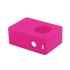 OEM Xiaomi Mi Yi Olahraga Kamera Silikon Karet Gel Pelindung Case Penutup Kulit Rose