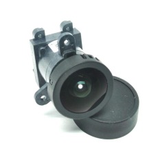 Original Lens Replacement with Lens Dock for Xiaomi Yi - Black