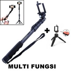 Paket Selfie Multi Fungsi : Yunteng Monopod Tongsis + Tripod Mini Multi fungsi