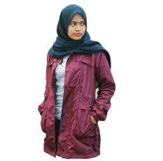 Parka Jaket Wanita Keren - Maroon