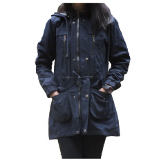 Parka Jaket Wanita Keren - Navy