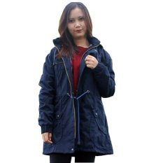 Parka Jaket Wanita Keren - Navy