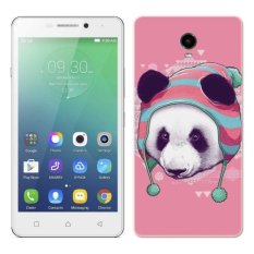 PC Plastic Panda Di Hoody Case untuk Lenovo VIBE P1 Pink