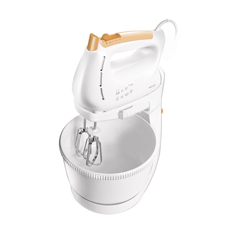 Philips Stand Mixer HR1538 Putih Orange