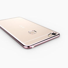 Rp 129.999 PinTo Electroplating Transparent soft Silicone TPU Case case For VIVO X6 Plus with HD