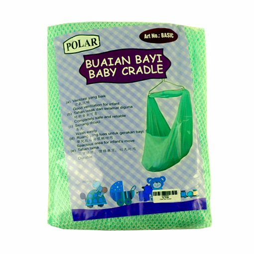 Polar Kain Ayun Basic Buaian Bayi - Green