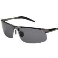 Polarizer Kacamata Cool Driving Sunglasses (Hitam)