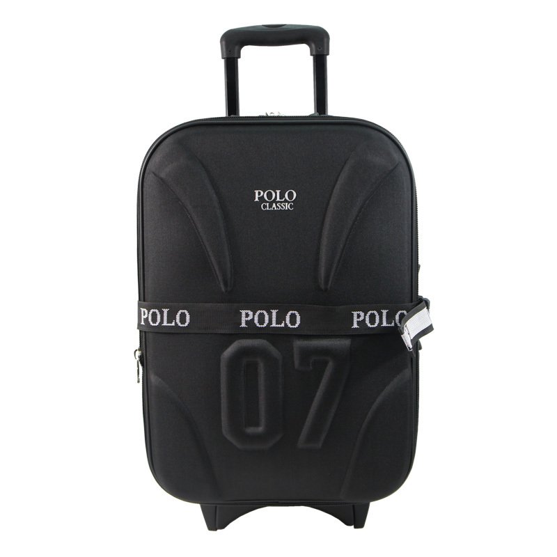 Polo Classic 5620 Tas Koper Kabin 20 inch - Black - Tas Travel - Gratis Pengiriman Khusus JABODETABEK 