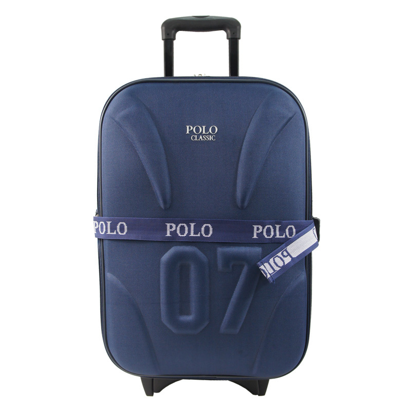 Polo Classic 5620 Tas Koper Kabin  20 inch - Blue - Tas travel -  Gratis Pengiriman Khusus JABODETABEK