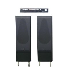 Polytron BT 1200 DVD Combo + Speaker - Hitam - Khusus Kota Tertentu di Jawa Timur