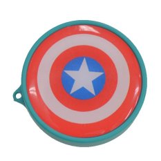 Rajawali Lens Cap for Xiaomi Yi Underwater Case - Captain America Style - Hijau